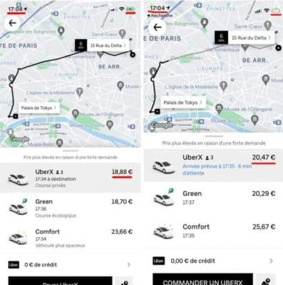 Uber l'astuce secrète pour payer moins cher ses courses article