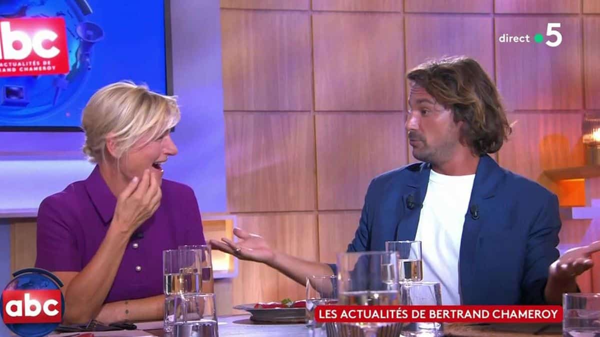 Anne-Elisabeth Lemoine et Bertrand Chameroy plus complices que jamais