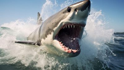 Un père sauve sa fille d'une attaque de requin grâce à cette astuce hallucinante