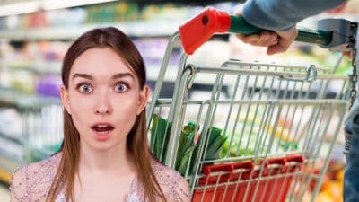 Elle paie ses courses au supermarché 88 centimes au lieu de 1000 euros avec une technique bien rodée