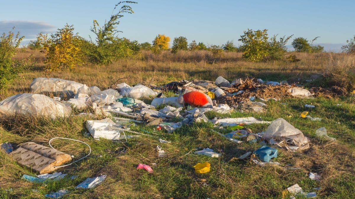 Une lourde amende et une peine de prison si vous jetez vos déchets en pleine nature