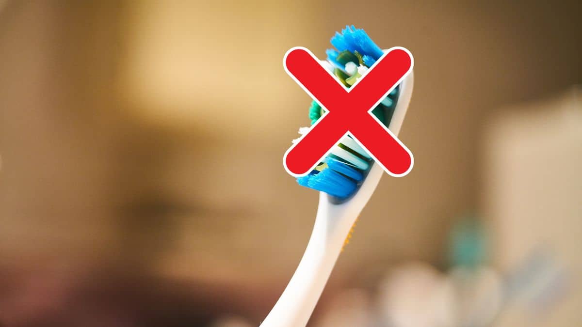 Cette pratique courante avec sa brosse à dents augmente le risque de microbes dangereux selon les scientifiques