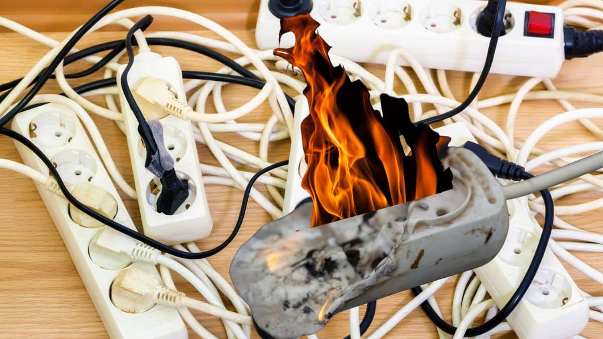 Un électricien alerte sur les gros dangers de brancher ces 15 appareils sur une multiprise