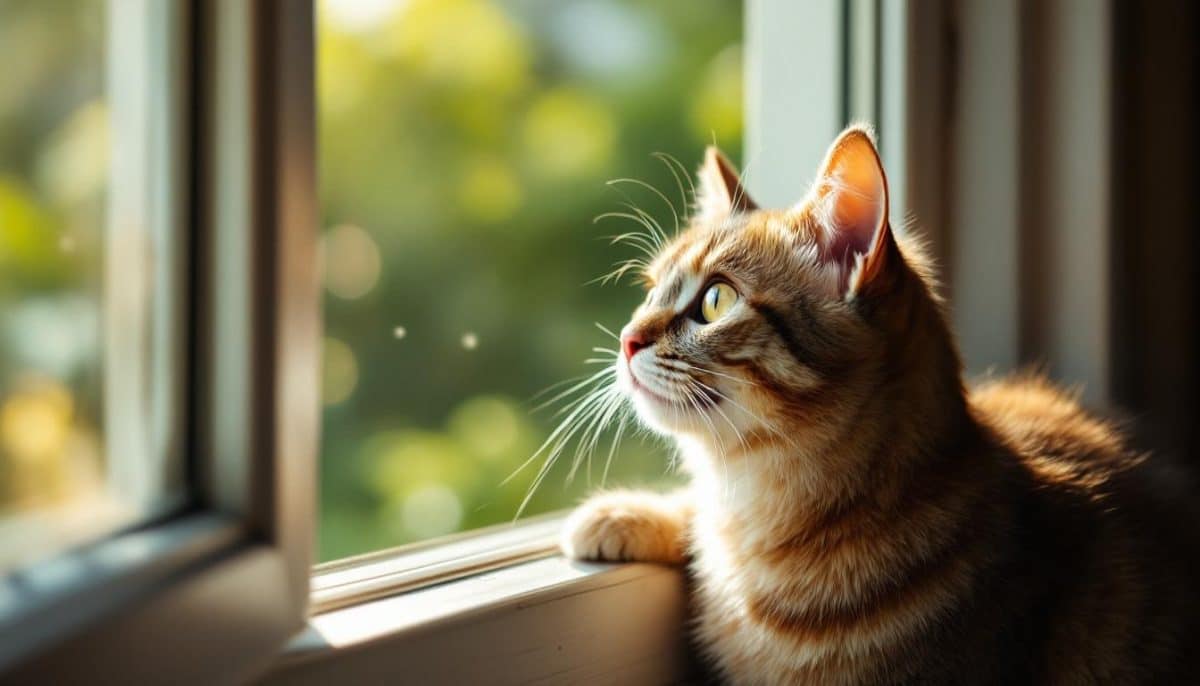 Les risques accrus pour les chats en été : attention aux fenêtres ouvertes
