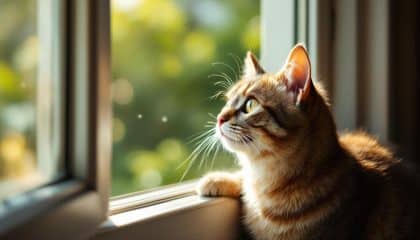 Les risques accrus pour les chats en été : attention aux fenêtres ouvertes