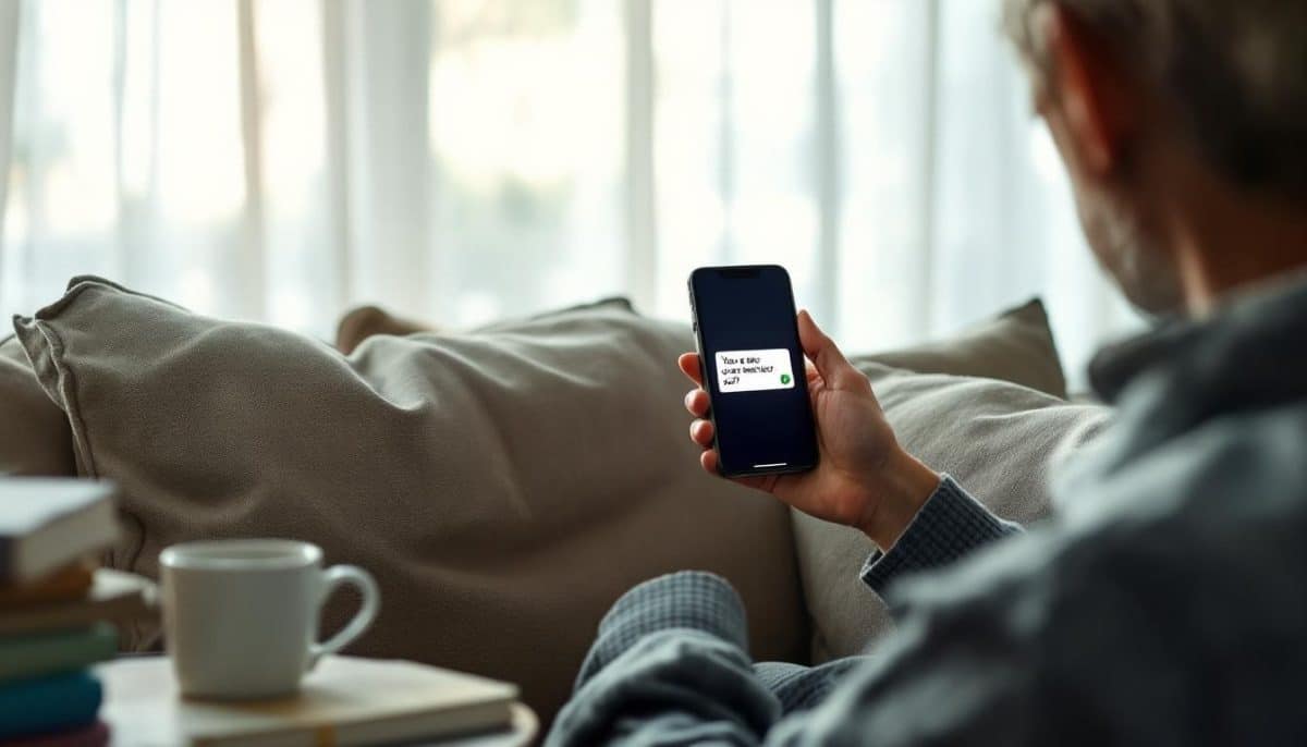 Nouvelle arnaque au SMS : attention à la question « Vous êtes chez vous ? »