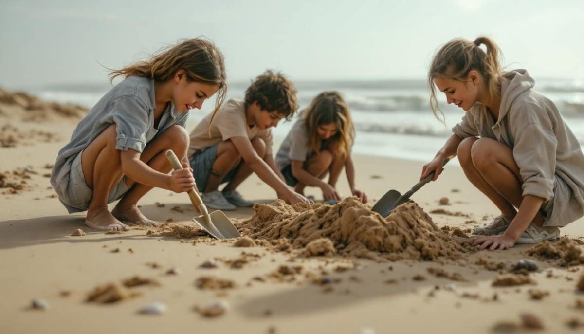 Plage : comprendre les dangers cachés du sable et les risques liés aux jeux de creusage