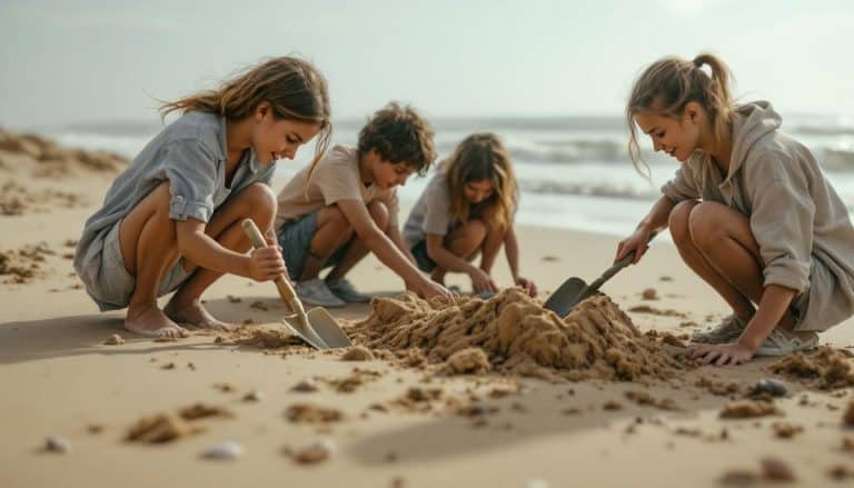 Plage : comprendre les dangers cachés du sable et les risques liés aux jeux de creusage