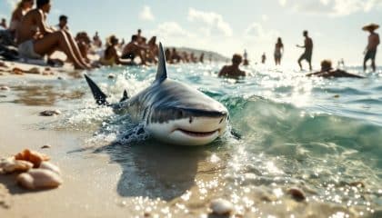 Requin aperçu au Grau-du-Roi : vague de panique sur une plage du Gard