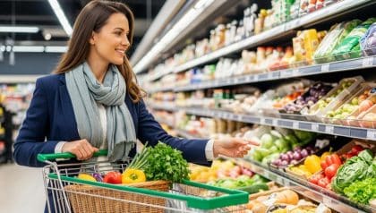 Divertissonsnous.com - Avant de pousser votre chariot, cette astuce vous fait acheter 21 % de malbouffe en moins, selon une étude