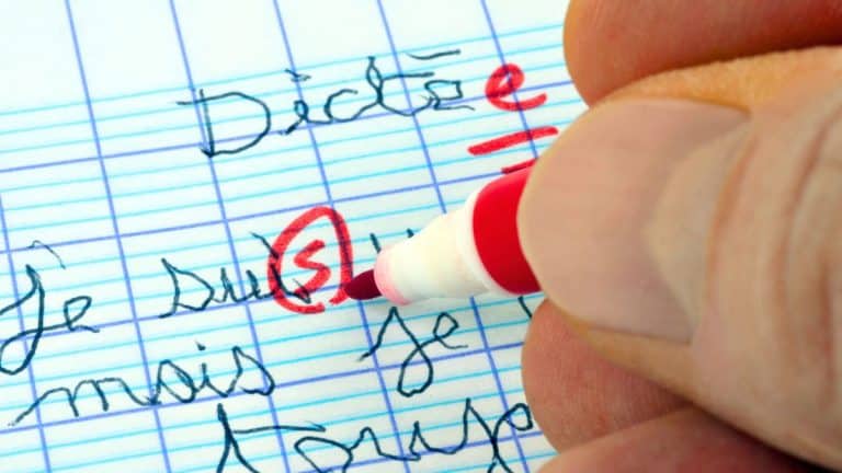 Dictée: seuls les personnes nées avant 1970 voient la faute d’orthographe cachée