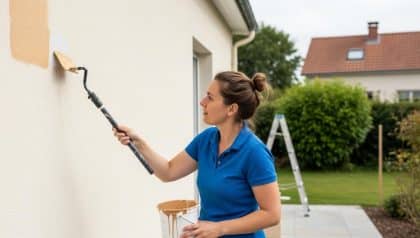 Divertissonsnous.com - External wall: repaint without streaks even if you’re a beginner