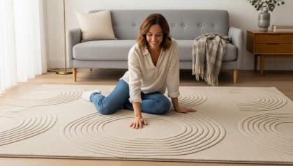Lepointdujour.fr - ACTION: le tapis XXL de l’automne plébiscité par les décorateurs, immense, doux et à petit prix