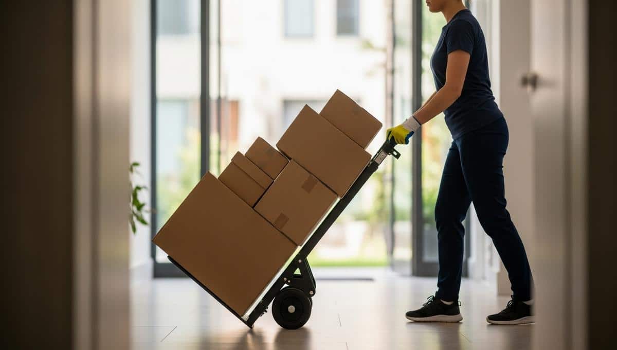 Lepointdujour.fr - Action vend un diable pliable robuste à 29,99 € pour déménager facilement