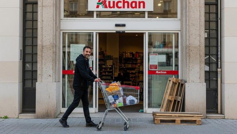 Lepointdujour.fr - Auchan ferme dans 19 grandes villes françaises, Lidl reprend les magasins