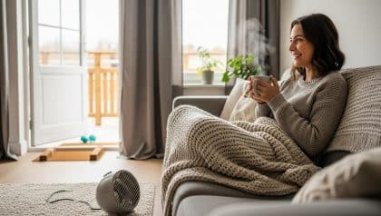 Lepointdujour.fr - Chauffage : les foyers malins restent au chaud sans l'allumer avant novembre