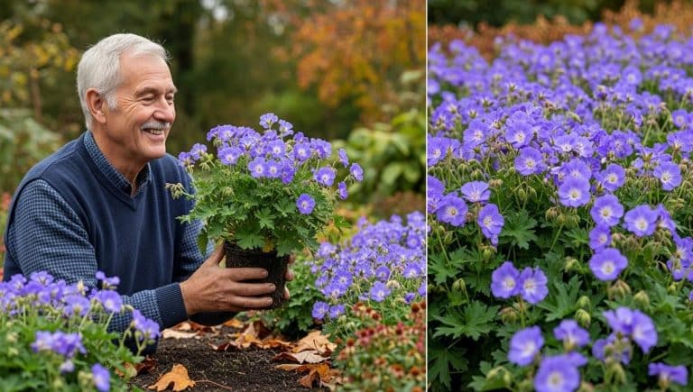 Lepointdujour.fr - Géranium Rozanne élu plante du siècle: plantez-le en octobre, il fleurit 6 mois sans entretien