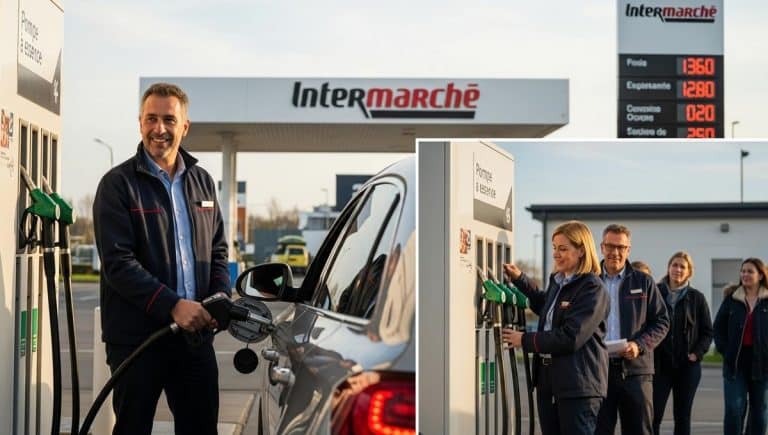 Lepointdujour.fr - Intermarché: carburant à prix coûtant, talonne encore Leclerc et prend sa revanche