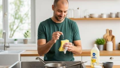 Lepointdujour.fr - Liquide vaisselle : ajoutez du sel pour dégraisser plus vite et neutraliser les mauvaises odeurs en cuisine