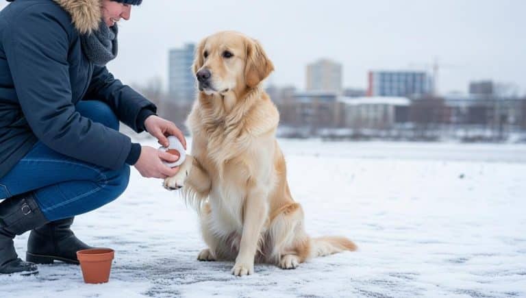 Lepointdujour.fr - Pattes de votre chien: protégez-les du froid avec les conseils des vétérinaires cet hiver
