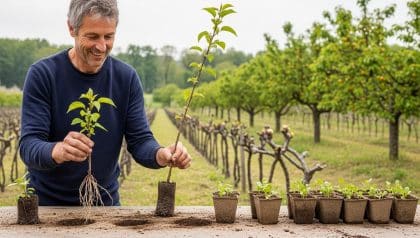 Lepointdujour.fr - Porte-greffes fruitiers: comment les obtenir ultra vigoureux sans rien payer ?