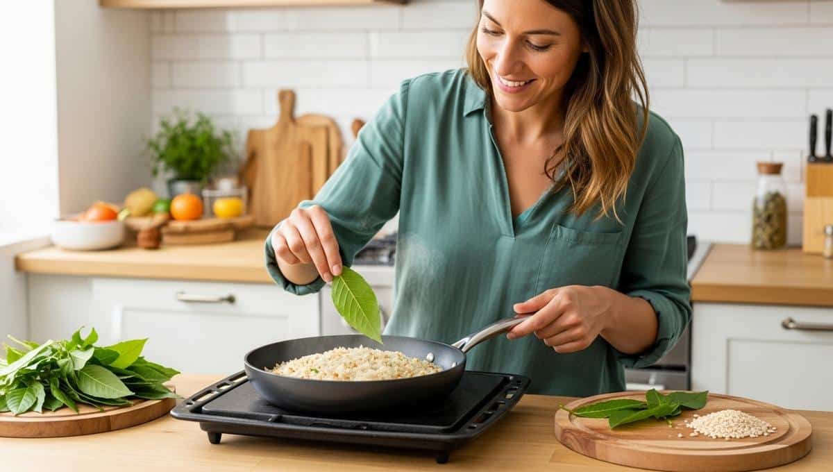 Lepointdujour.fr - Riz au laurier: 1 feuille suffit pour des grains plus parfumés et moins collants