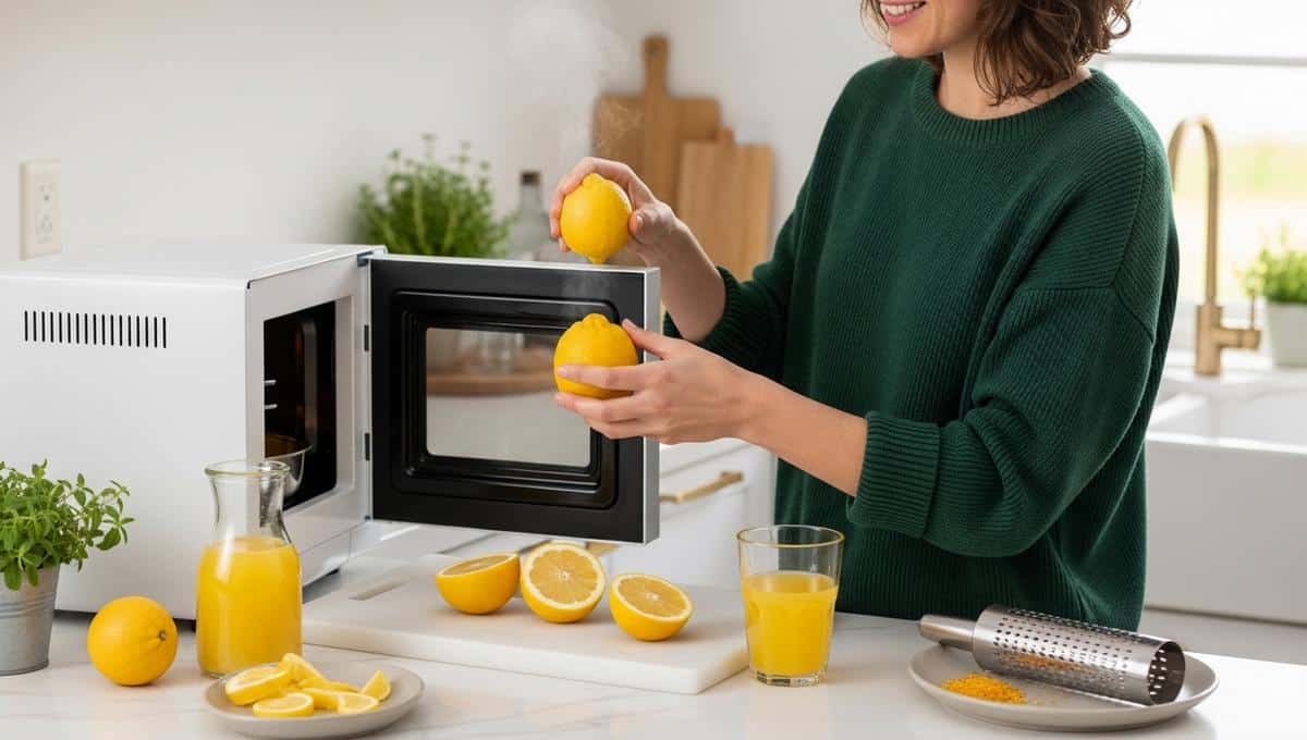 Lepointdujour.fr - Citron au micro-ondes 30 s: obtenez plus de jus et relevez vos recettes en un geste
