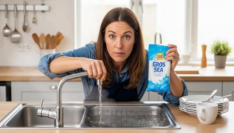 Lepointdujour.fr - Évier bouché : l’ingrédient naturel plus efficace que le bicarbonate agit en quelques minutes