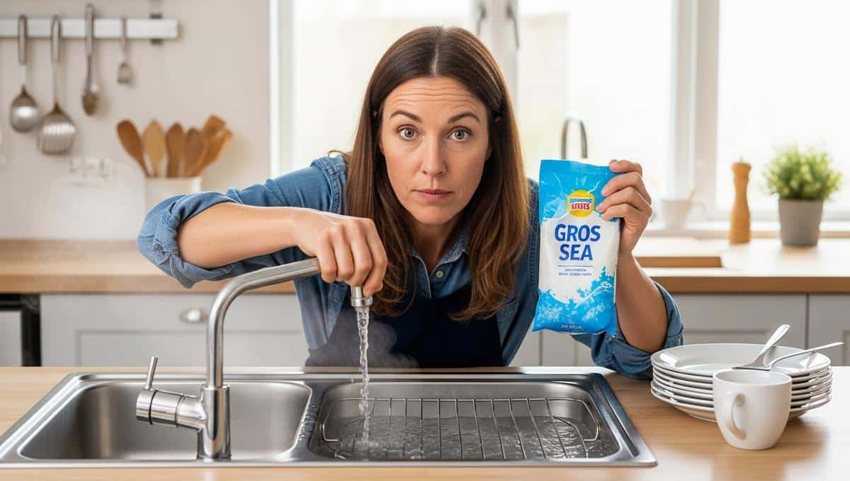 Lepointdujour.fr - Évier bouché : l’ingrédient naturel plus efficace que le bicarbonate agit en quelques minutes