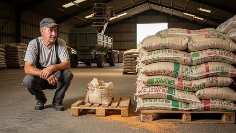 DivertissonsNous - Lentilles bio françaises : 100 tonnes s'accumulent à Laure-Minervois, import à 1 €/kg contre 2 € en France