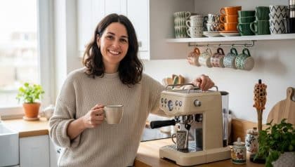 Lepointdujour.fr - Lidl propose une machine à café rétro très plébiscitée à moins de 70 € pour donner du style à votre cuisine