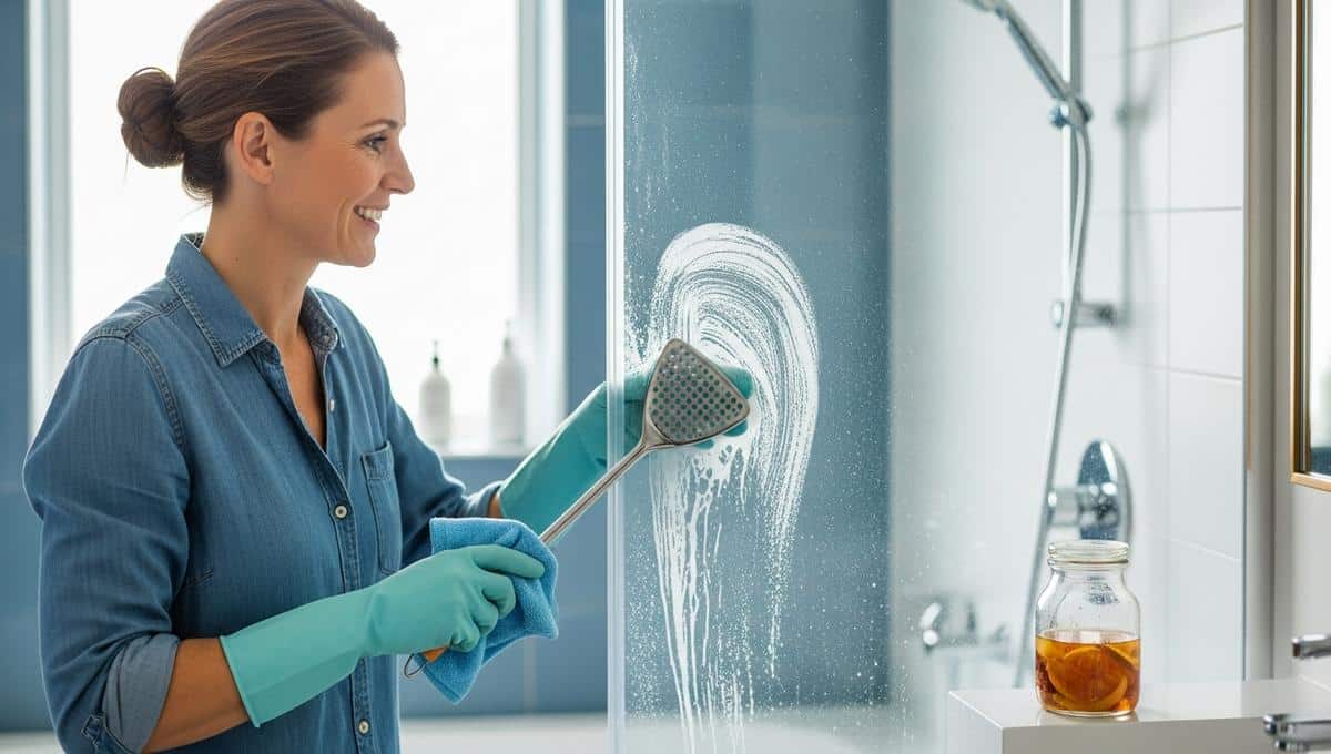 Lepointdujour.fr - Paroi de douche : comment éliminer le calcaire sans produits agressifs avec la méthode d’un pro