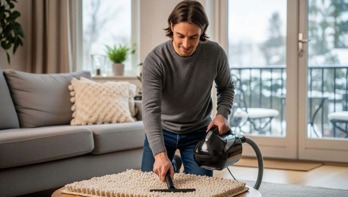 Lepointdujour.fr - Tapis en hiver: ces gestes simples les gardent propres et frais