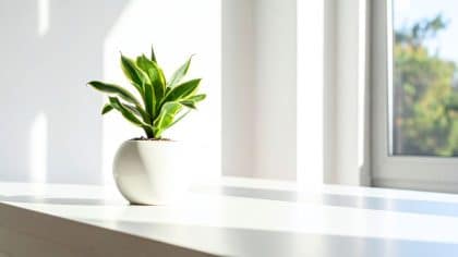 1 plante près de la fenêtre en hiver attire mésanges et rouges-gorges chaque jour