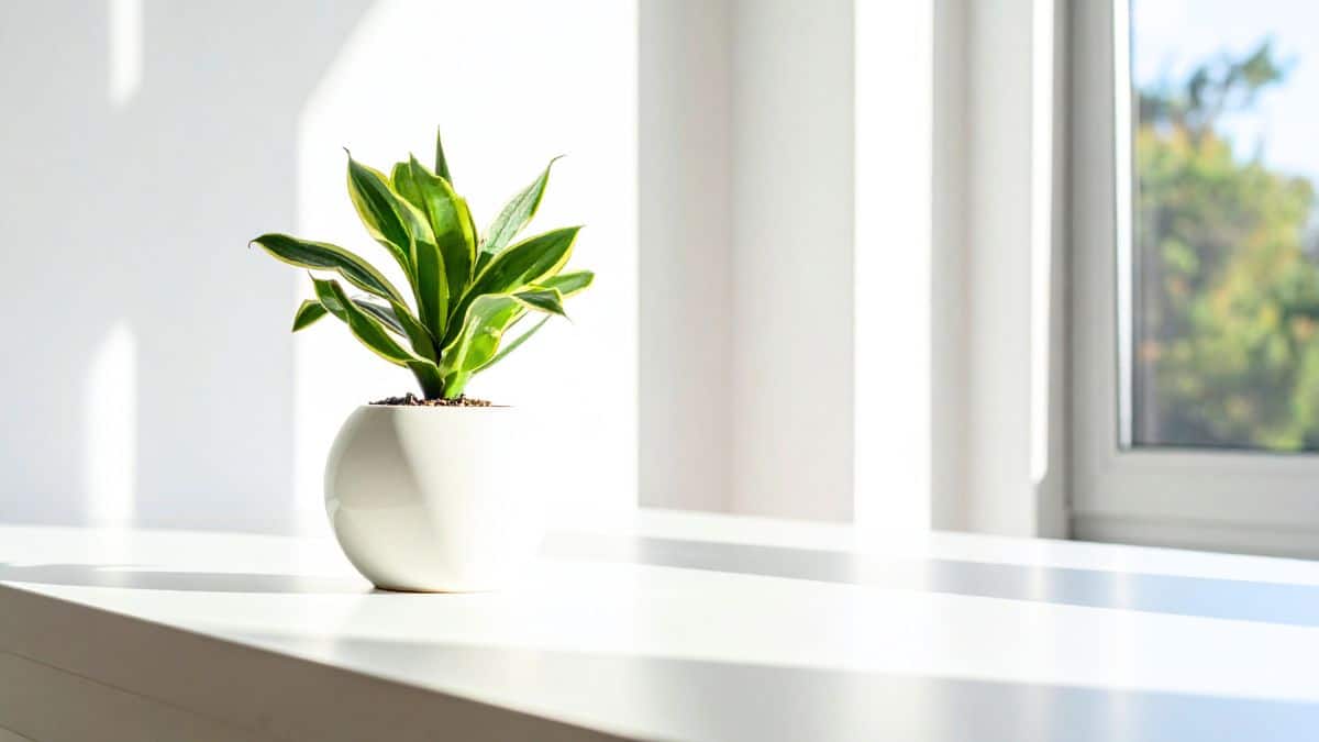 1 plante près de la fenêtre en hiver attire mésanges et rouges-gorges chaque jour