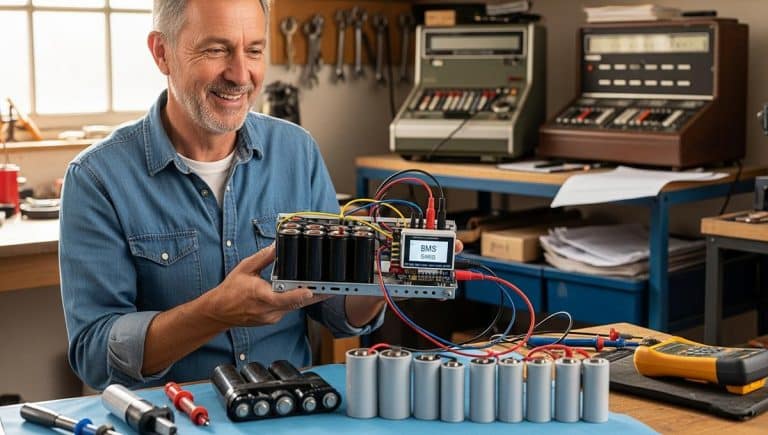 DivertissonsNous - Batteries recyclées: un bricoleur alimente sa maison depuis 8 ans et réduit sa facture d’électricité