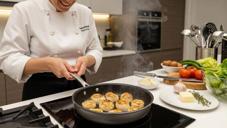 DivertissonsNous - Cooking scallops for Christmas: 5 chef tips to nail the sear and avoid overcooking