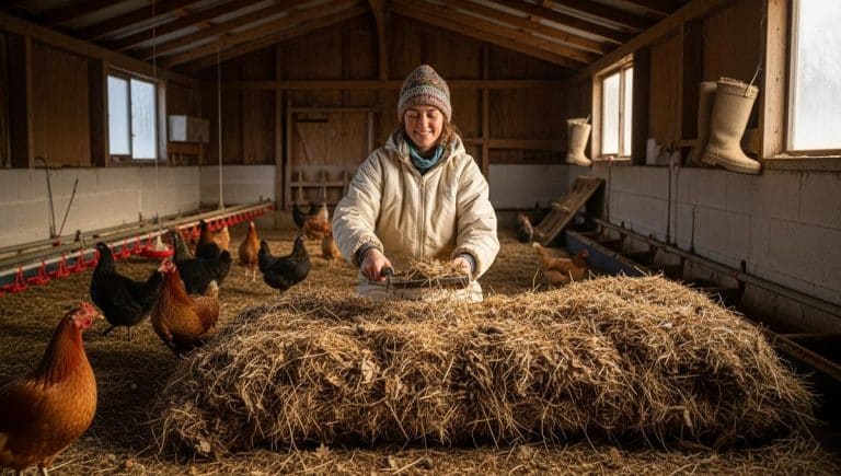 DivertissonsNous - Hiver froid : ce rituel oublié de nos anciens protège les poules du poulailler des grosses mortalités