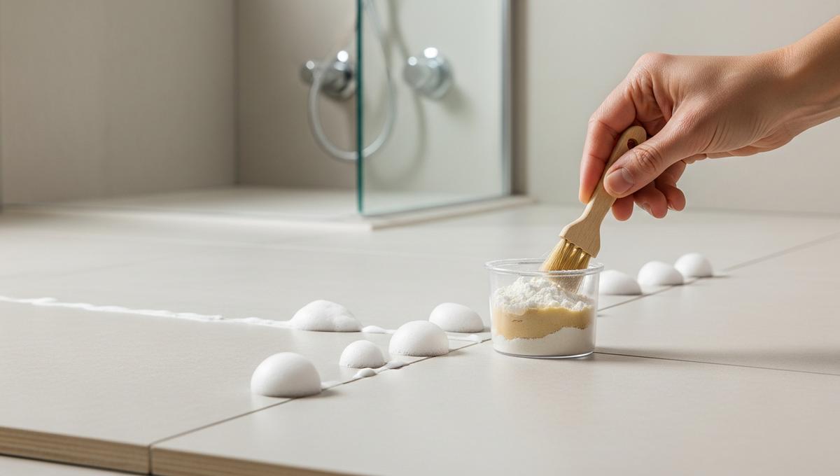 DivertissonsNous - Joints de carrelage : le mélange express de 2 poudres qui remplace vinaigre blanc et javel en quelques minutes