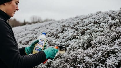 DivertissonsNous - Liquide vaisselle sur la pelouse en hiver : une astuce utile ou un risque pour votre gazon ?