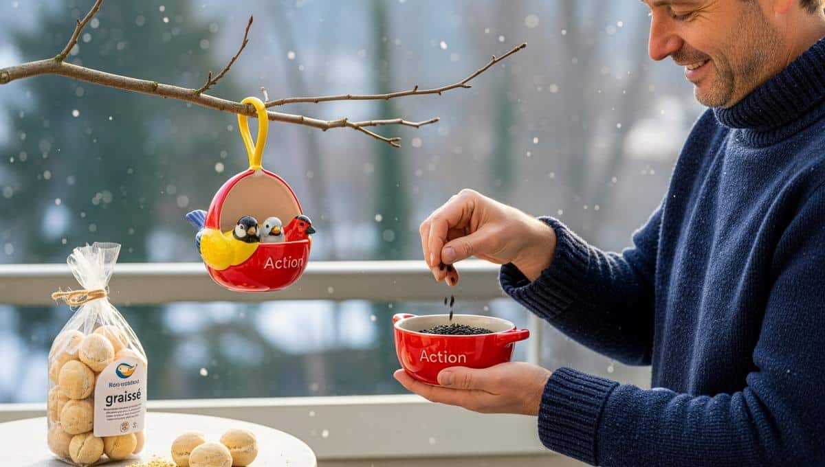 DivertissonsNous - Mangeoire à oiseaux Action à moins de 4 € : utile en hiver si vous évitez ces erreurs fréquentes