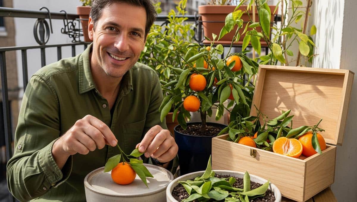 DivertissonsNous - Pépins de mandarine : servent d’engrais naturel gratuit et de barrière anti-insectes pour vos plantes en pot et au jardin