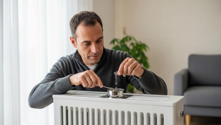 DivertissonsNous - Radiateur chaud en bas, froid en haut : purger l’air rétablit la chaleur en 2 minutes, sans plombier