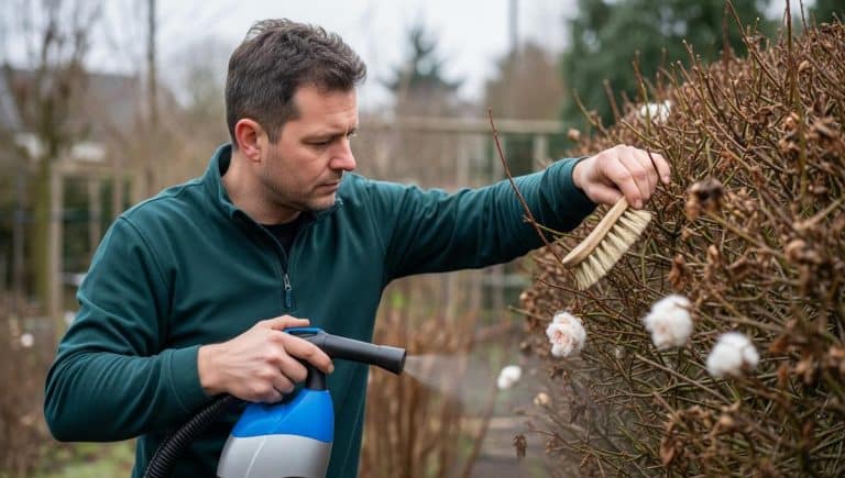 DivertissonsNous - Rosiers en décembre: retirez l’amas blanc discret qui affaiblit rosiers et légumes au printemps
