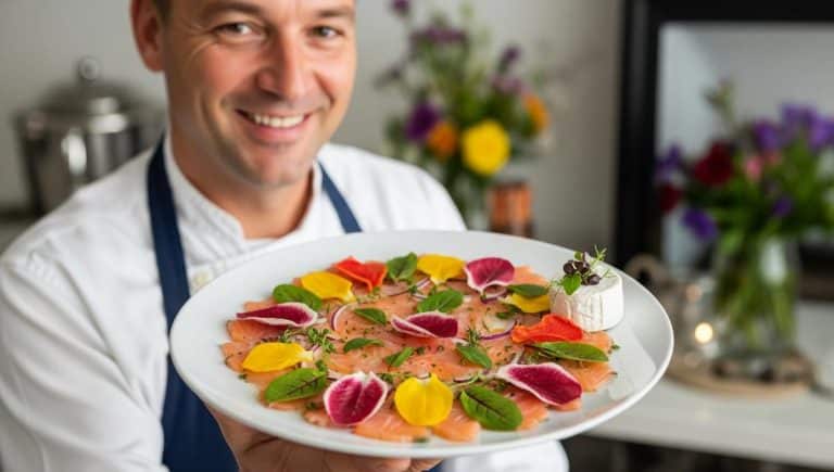 DivertissonsNous - Saumon fumé de Noël : la recette express du carpaccio aux betteraves multicolores qui régale les Français