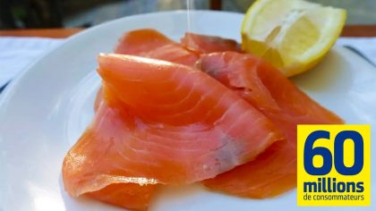 Saumon fumé: le meilleur pour les fêtes à 4 € noté 18/20 selon 60 Millions de Consommateurs