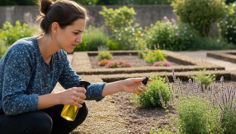 DivertissonsNous - Vinegar on garden beds sterilizes soil and kills plants for months