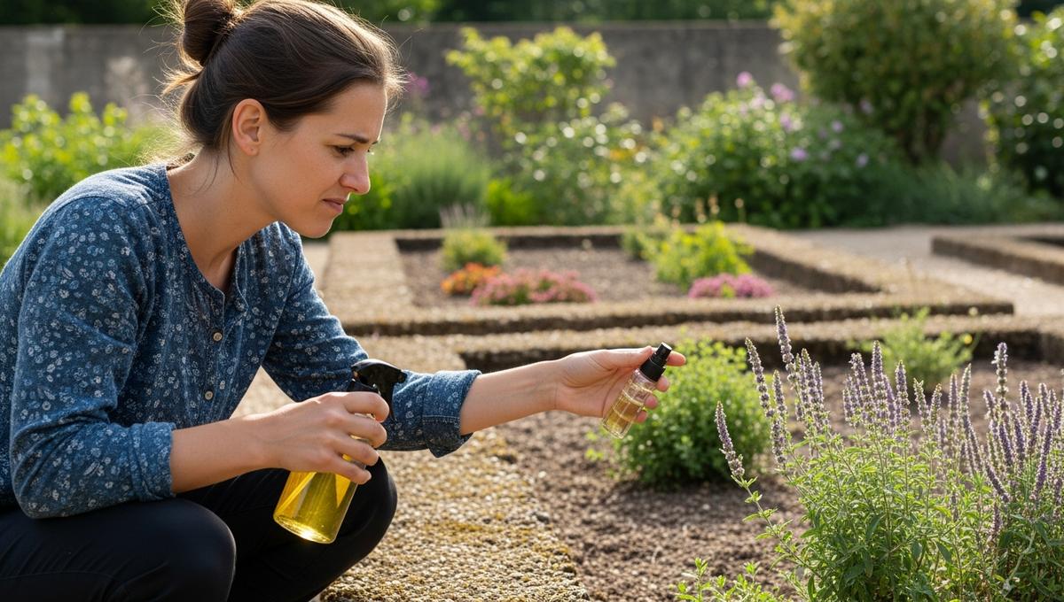 DivertissonsNous - Vinegar on garden beds sterilizes soil and kills plants for months
