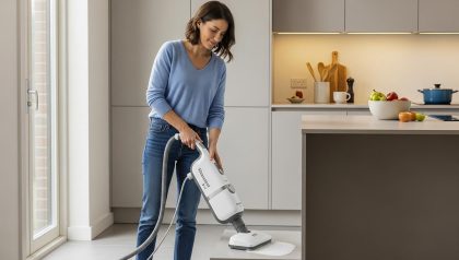 DivertissonsNous - Appareil Lidl 3-en-1 nettoie, aspire et essuie vos sols sans effort en une seule opération