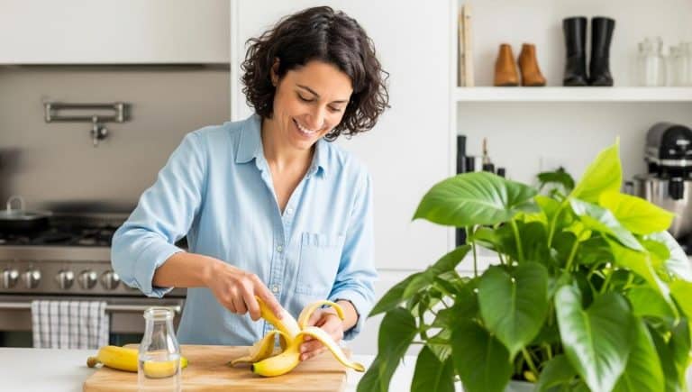 DivertissonsNous - Banana peels: 5 smart uses that save money at home and in the garden